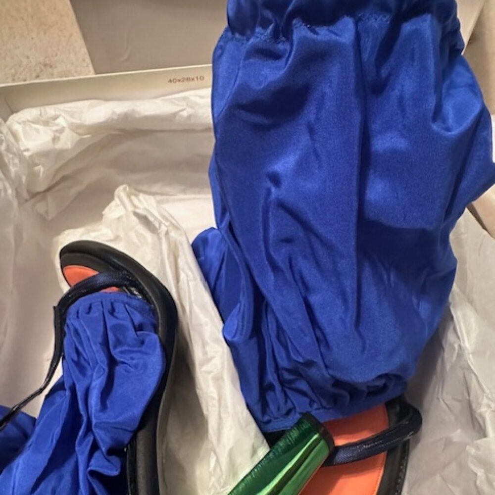 Kenzo Taffeta Ankle Wraps